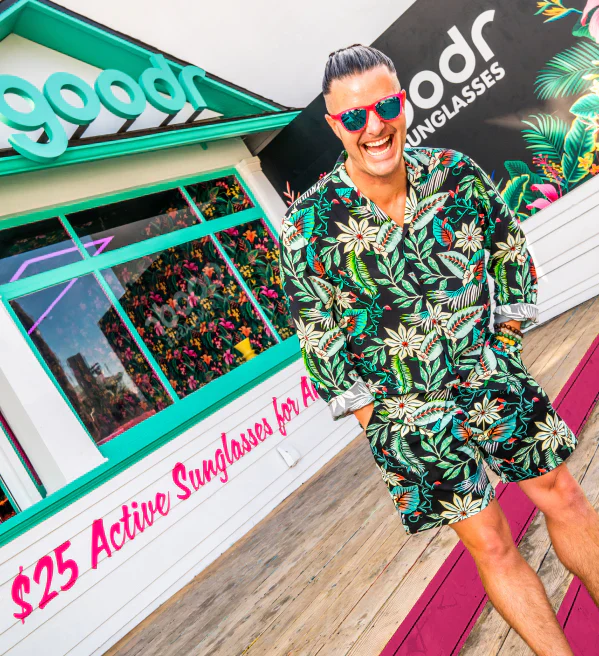 BEHIND-THE-SHADES LOOK INTO ALL THINGS GOODR